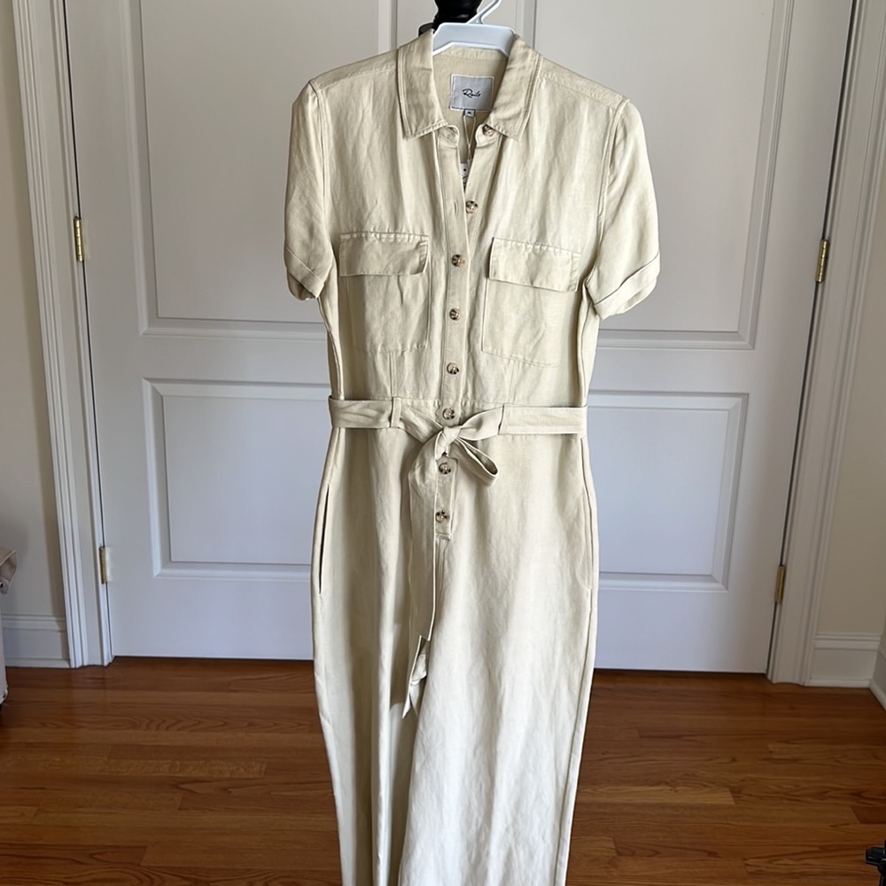Rails Linen Jumpsuit - image 3